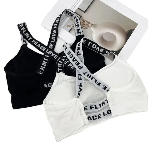 Women Sports Top Vest Sleeveless Bra Pads Lingerie Sexy Woman Push Up Beauty Bralette Wrap All-In-One Women's Tube Top Summer Zen Fit Plus