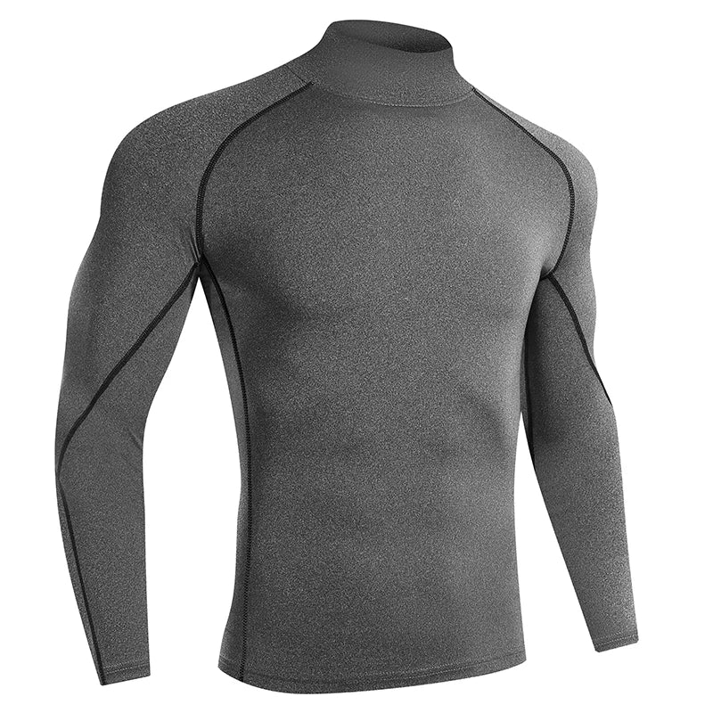 Men Running T shirt Quick Dry Bodybuilding Sport Shirt Long Sleeve Compression Top  Fitness Tight Rashgard Gym T-Shirt Men Zen fit plus