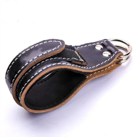 Adjustable Gym Shackles Cowhide Ankle Straps Fitness Cable Machines Workout Ankle Weights Training Straps Work on Hips and Legs Zen fit plus