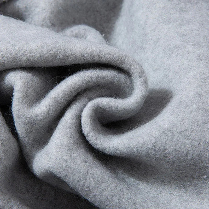 Men's Sweatpants Spring Autumn Fleece Pants Sport Long Pants Casual Drawstring Pockets Trousers Oversize Sweatpants For Men - Zen Fit Plus