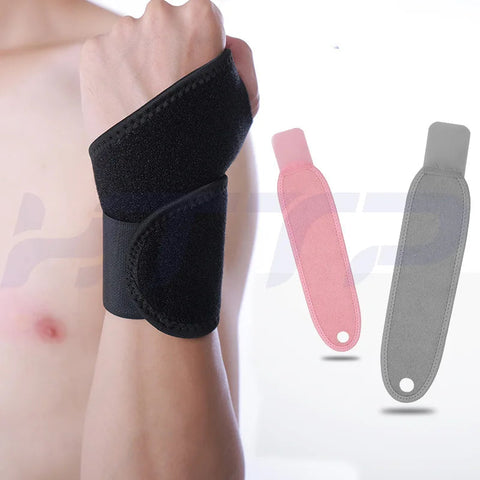Unisex Wrist Guard Band Brace Support Carpal Tunnel Sprains Strain Gym Strap Sports Pain Relief Wrap Bandage Protective Gear Zen fit plus