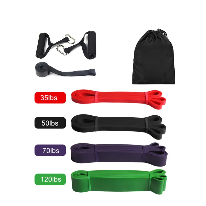Latex Stretch Resistance Band Expander Elastic Bands For Sport Pull Up Assistance Band Home Workout Pilates Gym Equipment Zen fit plus