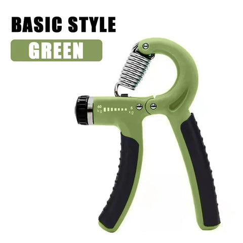 Hand Grip Strengthener Adjustable Resistance Men and Women Finger Massager Expander Workout Strength Muscle Wrist Gym Equipment Zen Fit Plus