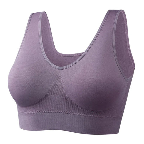 Women Sport Yoga Bra Running Vest Gym Workout Underwear Padded Crop Tops Female Sportswear Brassiere Push Up Fitness Bras Zen Fit Plus
