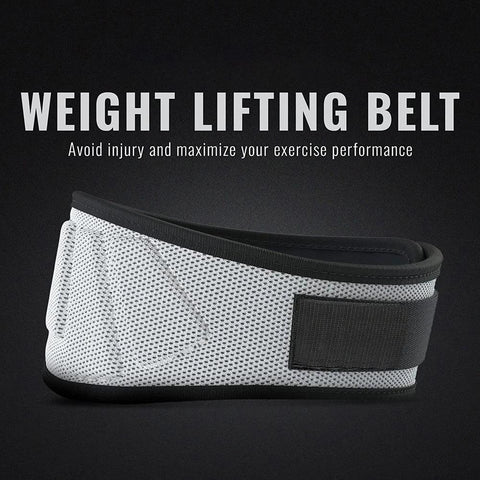 Weight Lifting Belts for Men and Women - Weight Lifting Core & Lower Back Support Workout Waist Belt for Weightlifting, Fitness - Zen Fit Plus