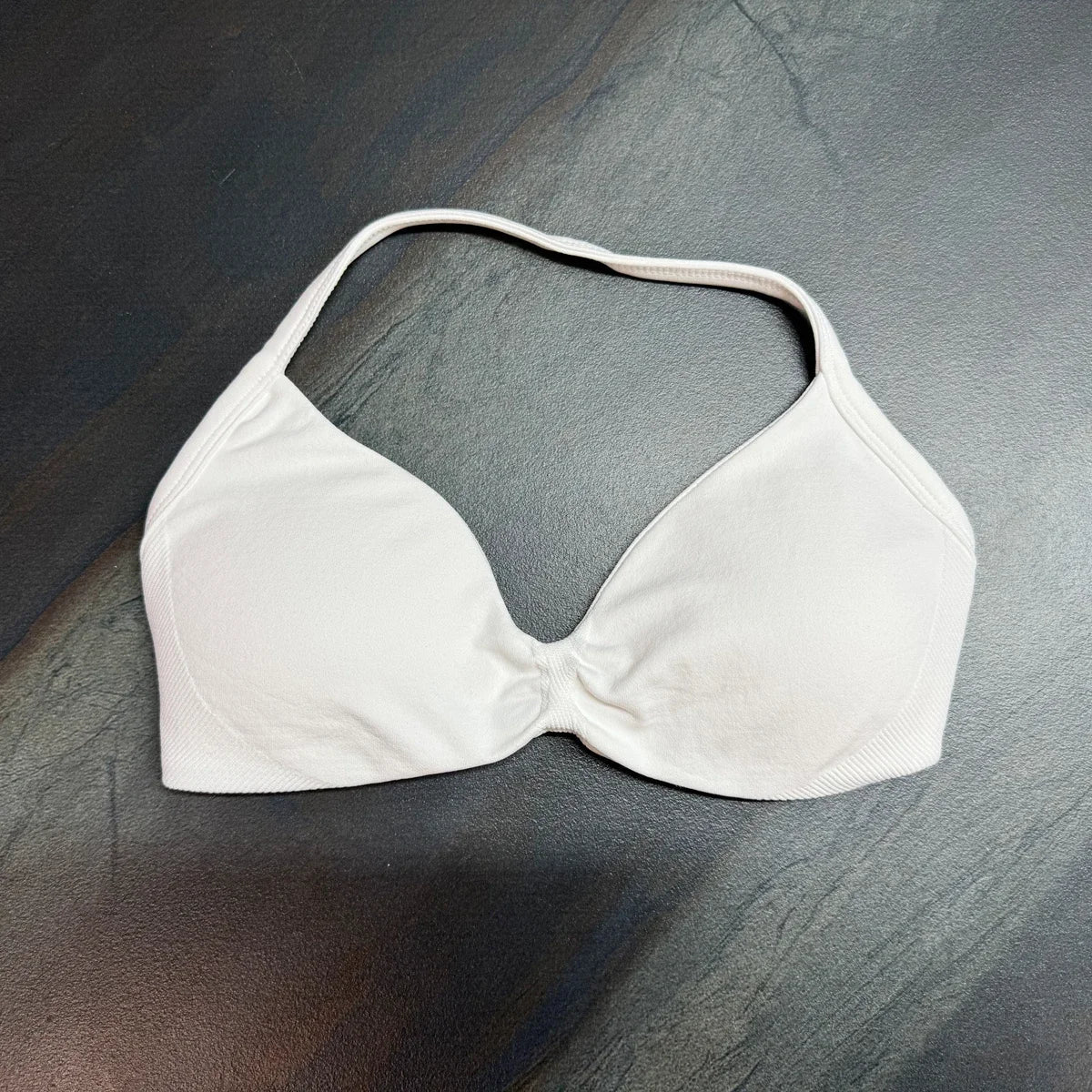 Impact Strappy Bra for Women Open Back Halter Sports Bra Light Support Gym Crop Top Seamless Workout Yoga Top Bra Padded Bras Zen fit plus
