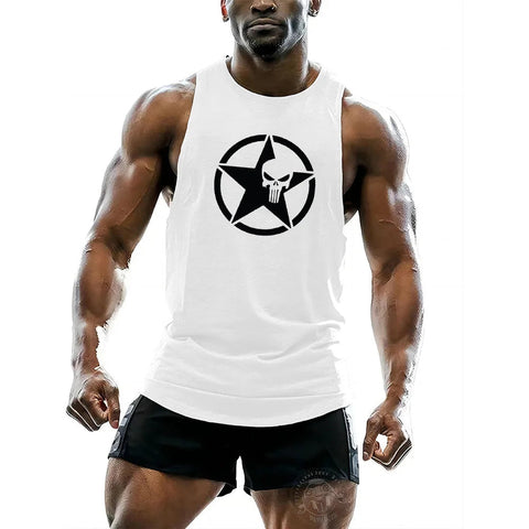 Summer new fitness sport men's vest Quick drying sleeveless T-shirt Fitness wear Basketball training vest men's sweatshirt tops Zen fit plus