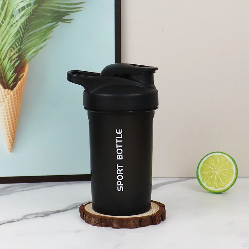 Portable 300ml Protein Powder Shaker Bottle Leak Proof Water Bottle for Gym Outdoor Fitness Training Sport Mixing Cup Zen fit plus