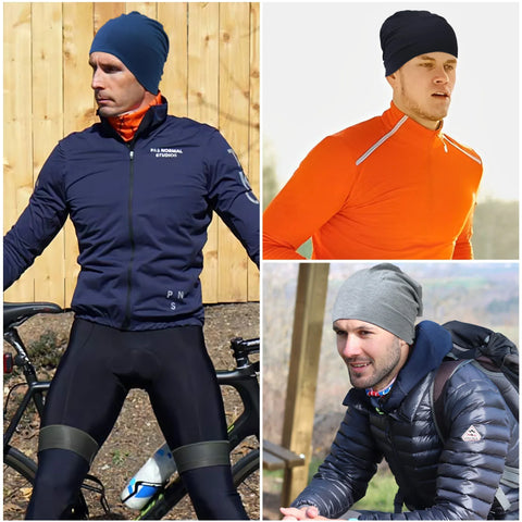 1Pack Solid Color Unisex Men Women Slouchy Beanie Hip-Hop Soft Cotton Cap Lightweight Running Beanie Adult Dwarf Hat - Zen Fit Plus