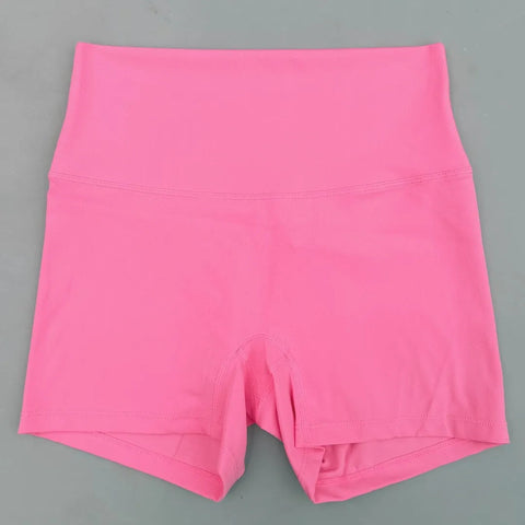 Solid Color tight Women Fitness Sport Short High Waist Yoga Short Legging Squatting Proof Comprehensive Training Jog AthletiC Zen fit plus