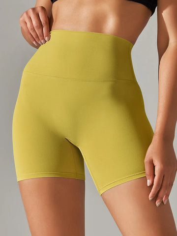 Women Sports Short Yoga Legging Shorts Squat Proof High Waist Fitness Tight Shorts Quick Drying Cycling Workout Gym Shorts Zen fit plus