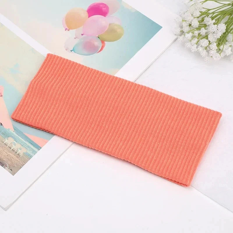 Sports Cycling Wash Face Hairbands Soft Korean Cotton Knitted Headband For Women Girls Bandanas Fashion Hair Accessories Zen Fit Plus