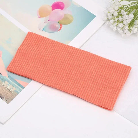 Sports Cycling Wash Face Hairbands Soft Korean Cotton Knitted Headband For Women Girls Bandanas Fashion Hair Accessories Zen Fit Plus