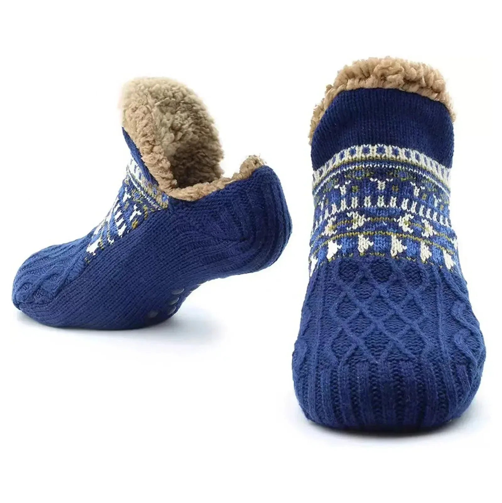 Super Warm Winter Non-slip Floor Socks Women Men Snow Socks Sleep Carpet Socks Slippers Socks Women Velvet Boot Unsiex Home Wear - Zen Fit Plus