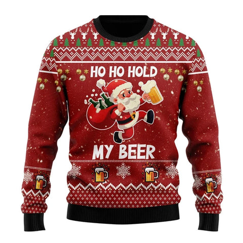 Fashion Beer Ugly Christmas Sweater For Women Clothes Hip Hop Bar Party Men Sweatshirts Casual Male Pullovers Beers Tracksuit Zen Fit Plus