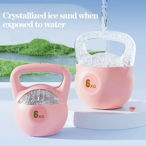 Man Soft Dumbbells Fitness Home Women's 6kg Kettle Bell Soft Kettlebell Squat Trainer Magical Tool for Training Buttocks - Zen Fit Plus