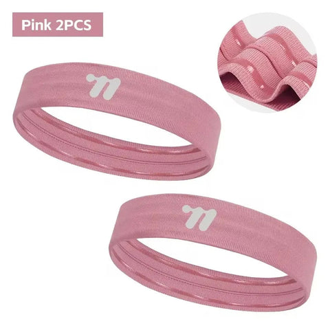 WEST BIKING Sports Headband Anti-slip Sweat Absorbing Elastic Sweatband Quick Dry Men Women Running Fitness Gym Cycling Headwear Zen fit plus