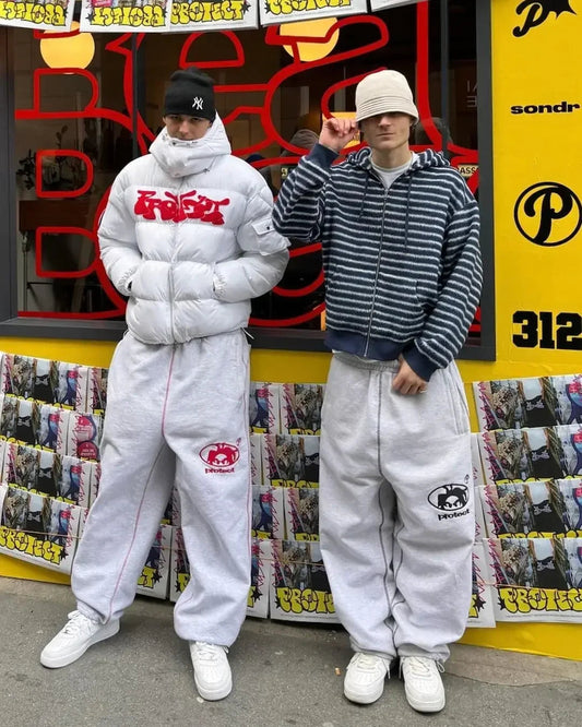 Man Long Pants Cargo Streetwear Joggers Men Y2k Casual Police Trousers Work Pants Male Harajuku Korean Streetwear merican style Zen fit plus