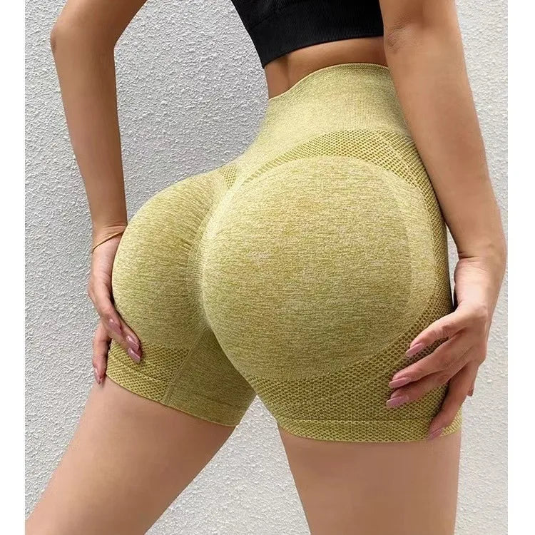 Short Gym Women‘s Gym Shorts High Elasticity Yoga Clothing Absorbent Short Sets Push Up Pants Cycling Jogging Fitness Legging Zen fit plus