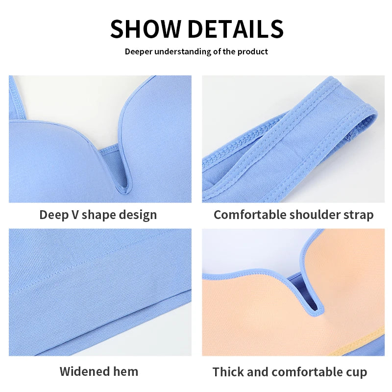 Women Wireless Sports Bra Fitness Running Vest Gym Workout Underwear Padded Tops Bralette Breathable Brassiere Push Up Bras Zen fit plus