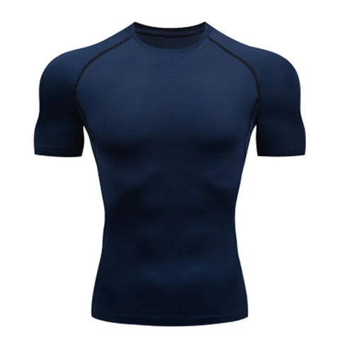 Men's T Shirt Outdoor Training Fitness Gym Jogging Running Sweatshirt Bat/-Man Compression Shirts Tight Elastic Breathable Zen fit plus