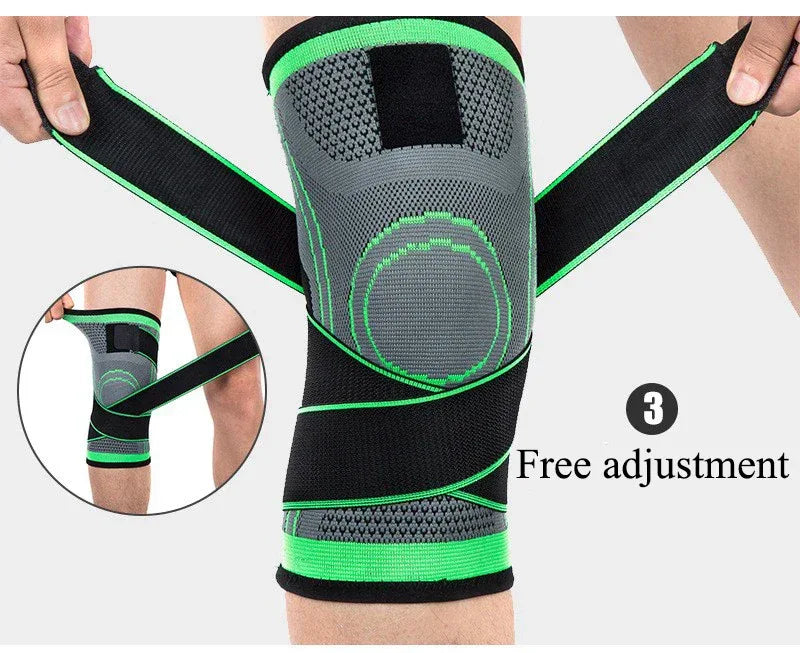 1pc Knee Brace Knee Sleeve Support For Men And Women Knee Pads For Running, Hiking Knee Support Arthritis Joint Pain Relief - Zen Fit Plus