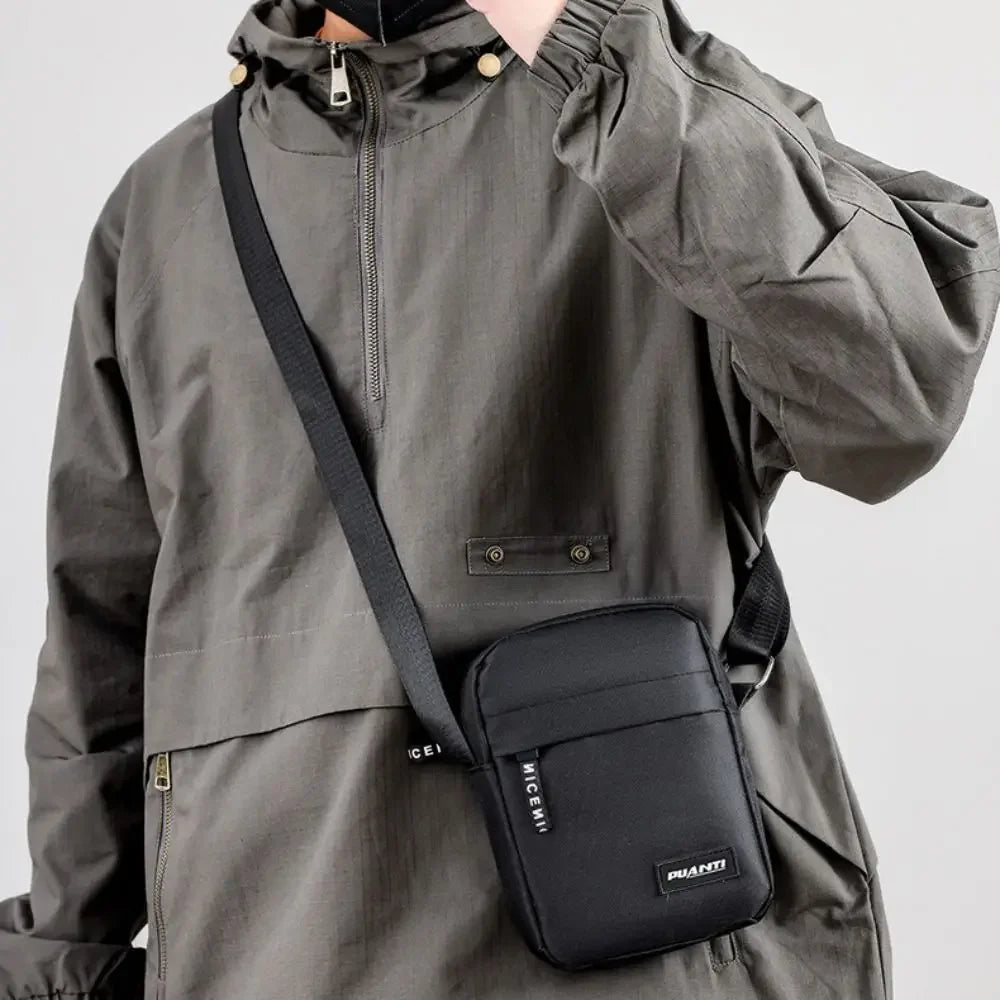 Multi-Function Men's Bag High Quality Nylon Man Messenger Bag Crossbody Bags Fashion Casual Men's Small Bag Handbag Shoulder Zen fit plus