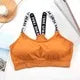 Women Sports Top Vest Sleeveless Bra Pads Lingerie Sexy Woman Push Up Beauty Bralette Wrap All-In-One Women's Tube Top Summer Zen Fit Plus