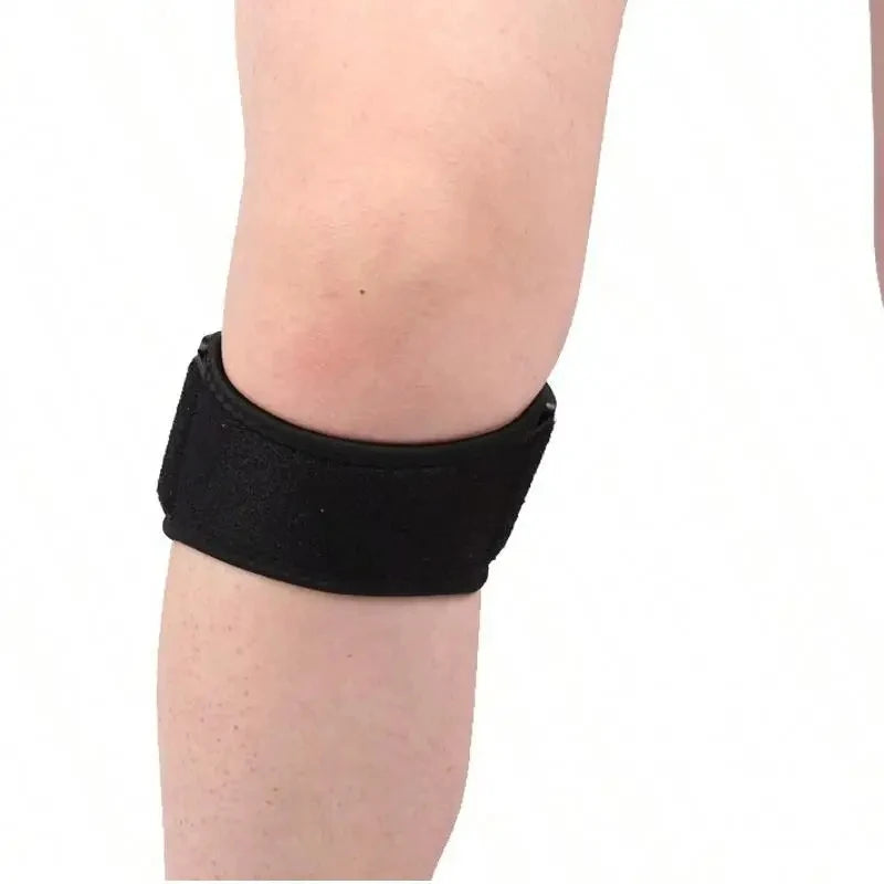 1 Piece Knee Patellar Tendon Knee Support Strape Brace Adjustable Shock Absorption Compression Knee Pad Sleeve for Basketball Zen fit plus