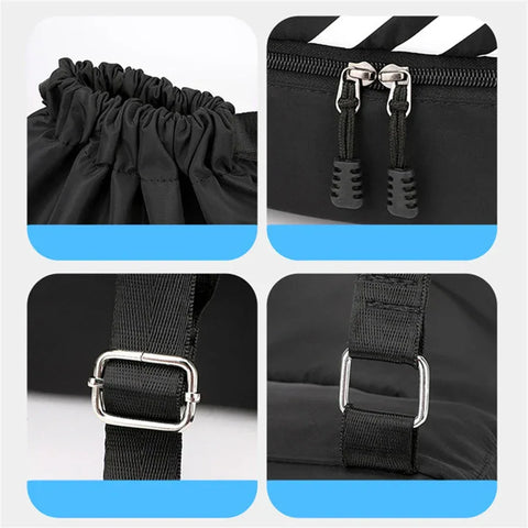 Fitness Gym Bag Backpack Women Men Basketball Backpack Outdoor Soccer Football Storage Bags Training Drawstring Sports Knapsack - Zen Fit Plus