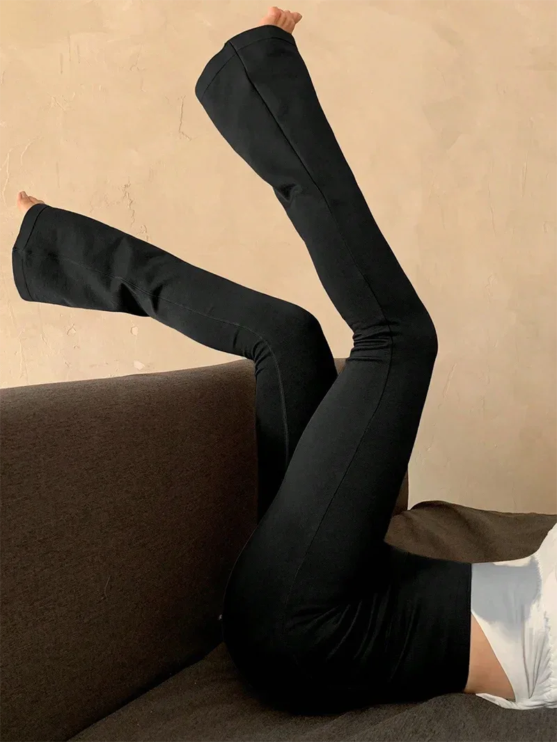 High Waisted Compression Without Awkward Lines Micro Flared Yoga Outdoor Wear Seamless Elastic Fitness Pants Lifting Leggings - Zen Fit Plus