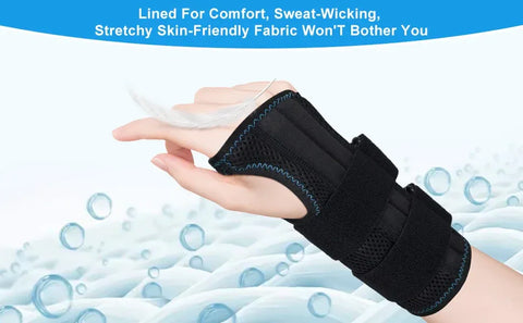 1Pcs Adjustable Wristband Wrist Support Wrist Brace Sport Left Right Hand Wrist Support for Fitness, Weightlifting & Pain Relief - Zen Fit Plus