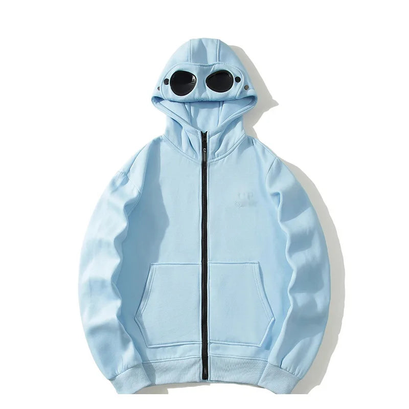 2024 Autumn/Winter New Casual Couple's Glasses  Hooded & Sweatshirt  Fashion High Street Women's men's Clothing Official Website Zen fit plus