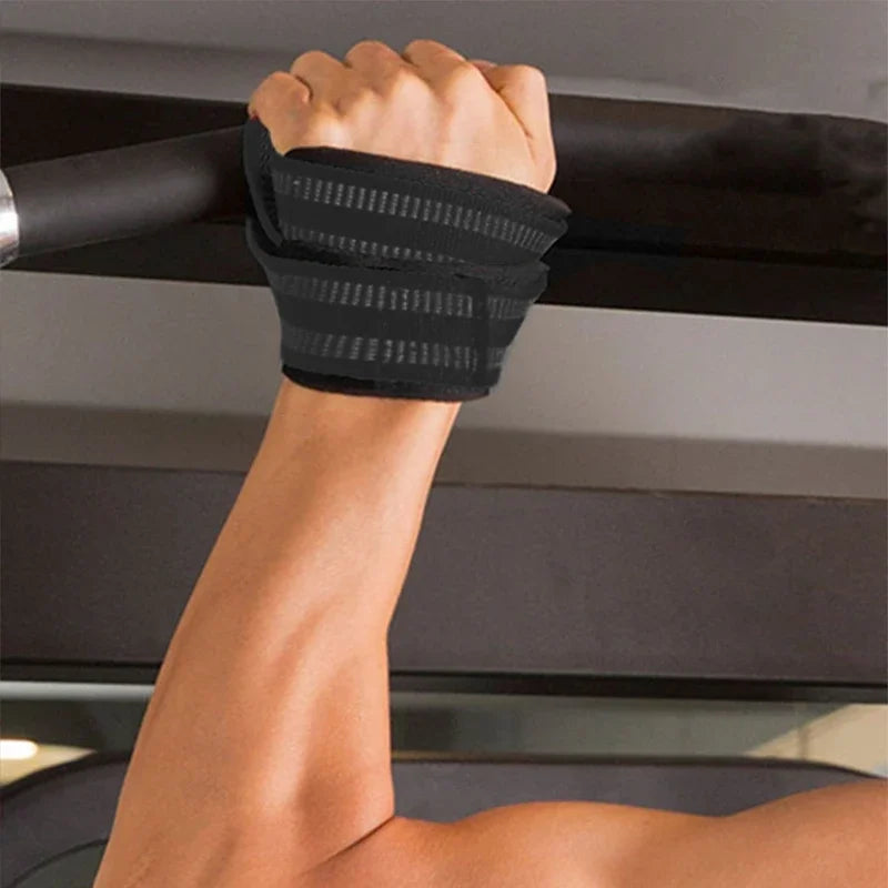 2PCS Weightlifting Hand Belt Anti-Slip Sport Fitness Wrist Wraps Straps Gym Support Lifting Grip Belt Fitness Bodybuilding Zen fit plus