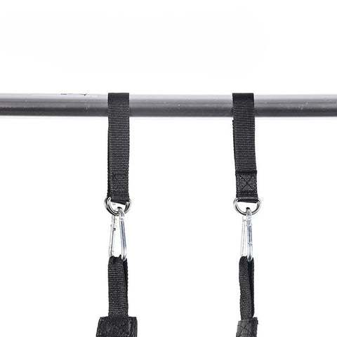 Fitness AB Sling Straps Suspension Rip-Resistant Heavy Duty Pair for Pull Up Bar Hanging Leg Raiser Home Gym Fitness Equipment Zen Fit Plus