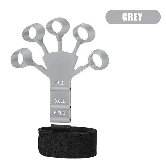 Finger Strengthener with 6 Resistant Level Grip Strength Trainer Finger Exerciser Hand Strengthener Flexion Extension Wrist Zen Fit Plus