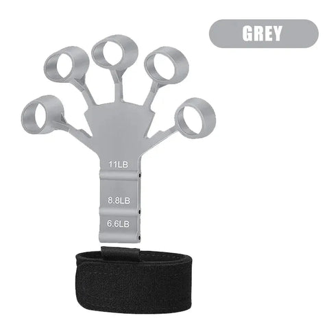 Finger Strengthener with 6 Resistant Level Grip Strength Trainer Finger Exerciser Hand Strengthener Flexion Extension Wrist Zen Fit Plus
