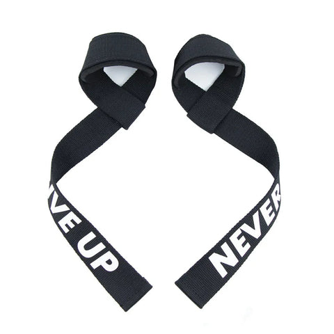 1Pair Non-slip Strap Gym Dumbbell Workout Weights Lifting Straps Crossfit Fitness Equipment Wrist Wrap Lift Exercise Training Zen fit plus