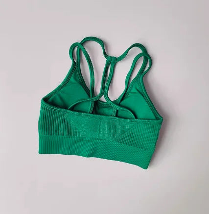 Sports underwear women's running shockproof summer quick drying back fitness bra vest professional training Yoga bra Zen fit plus