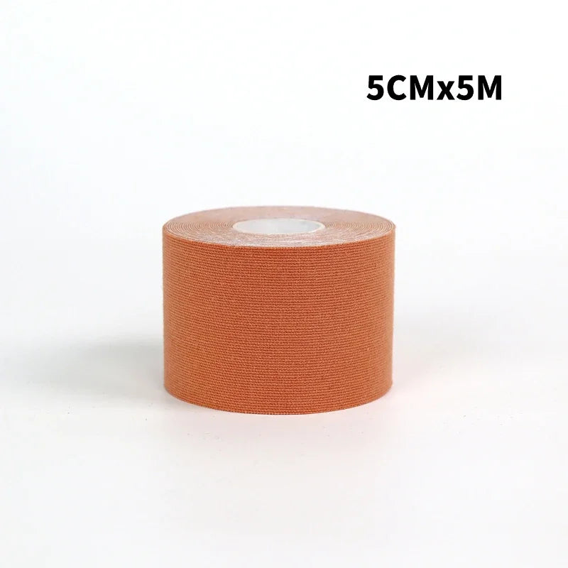 5cmx5m Kinesiology Elastoplast Tape Muscle Bandage Sports Cotton Elastic Adhesive Strain Injury Tape Knee Pain Relief Stickers Zen fit plus