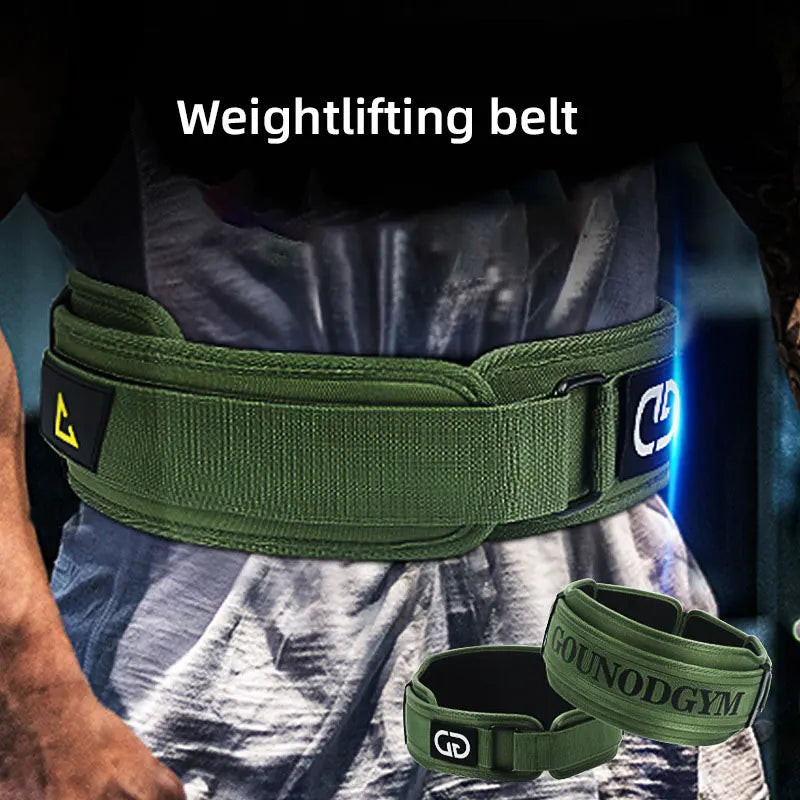 GOUNOD Fitness EVA Belt Deadlift Squat Weightlifting Training Corset High-intensity Exercise Training Waist Guard Zen fit plus