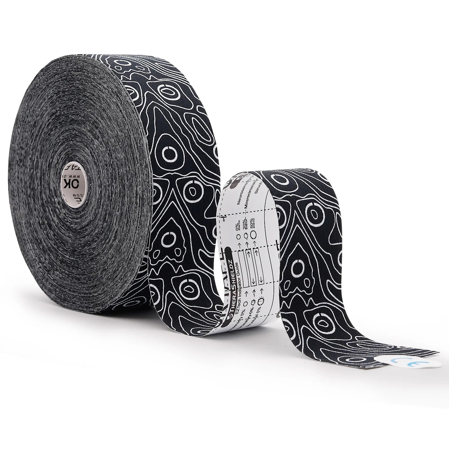 OK TAPE PRO 31.5Mx5CM Bulk Kinesiology Tape 31.5M, Original Elastic Latex Free Kinesiology Therapeutic Tape, Gym Relief Pain Zen fit plus