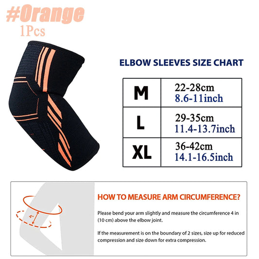 Elbow Support Elastic Gym Sport Elbow Protective Pad Absorb Sweat Sport Basketball Volleyball Tennis Arm Sleeve Elbow Brace Zen fit plus
