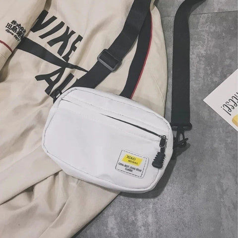 Unisex Crossbody Bag Oxford Cloth Diagonal Shoulder Bags Solid Color Satchels Fashion Leisure Trend Square Sling Handbags Zen fit plus