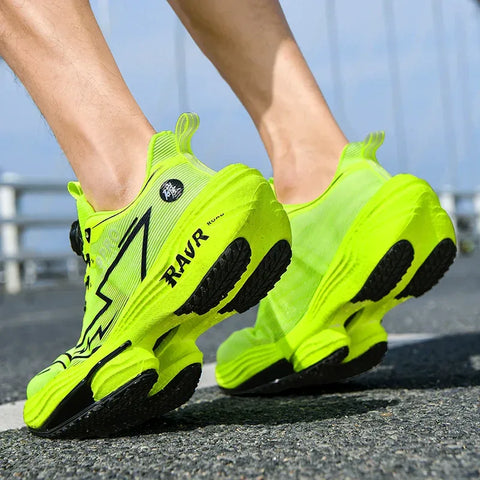 2025 New Men's Running Shoes Cushioning Carbon Plate Racing Marathon Athletic Shoes Comfortable Non-slip Sports Tennis Shoes - Zen Fit Plus