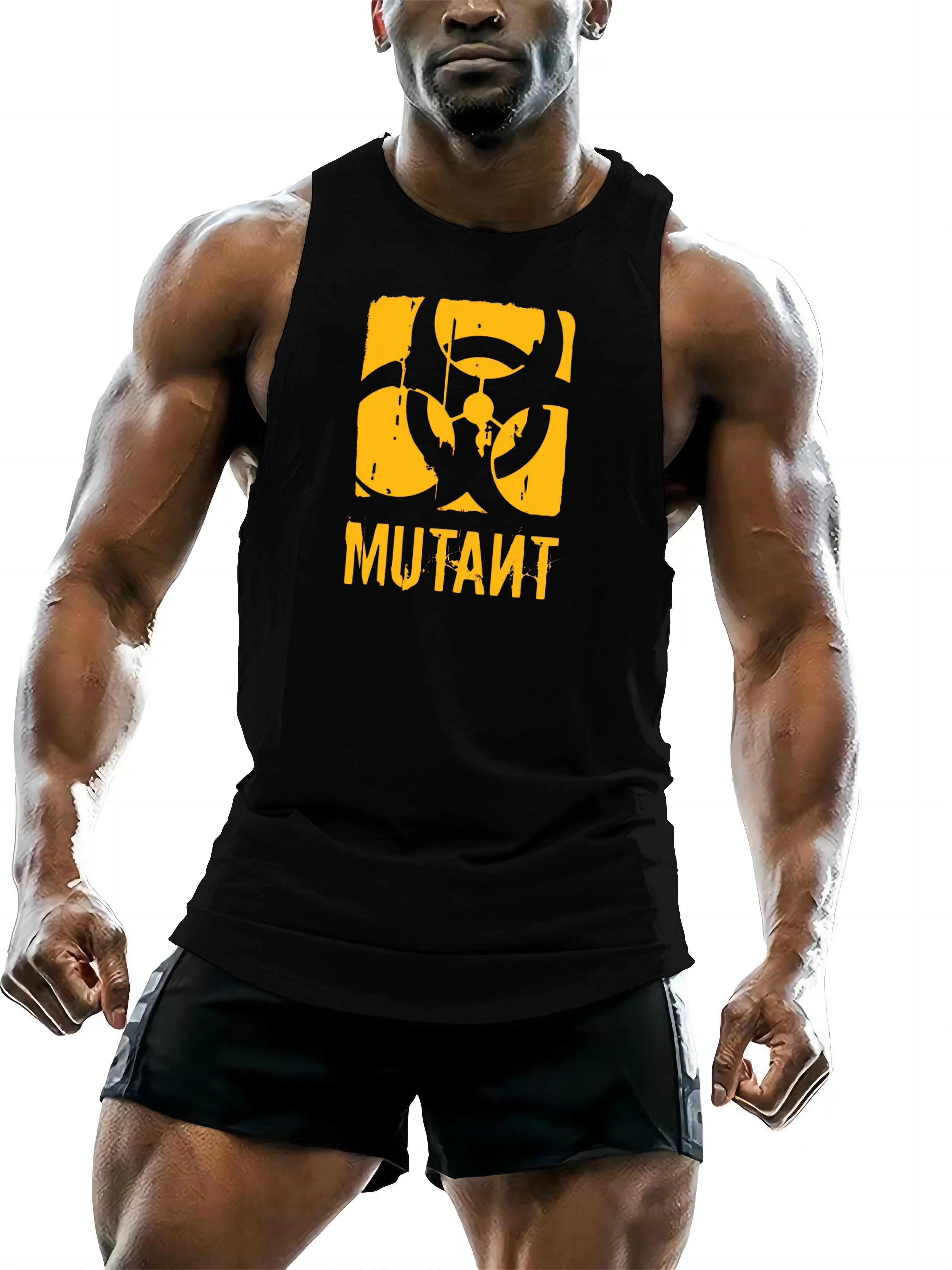 Adult Men'S Tank Tops Clothing 2d Fun Printed Round Neck Summer Basketball Sleeveless Outdoor Sports Gym Quick Dry New Style Zen fit plus