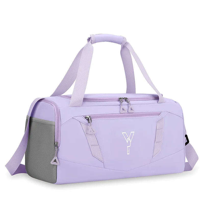 Woman Sports Gym Handbag Waterproof Fitness Training Bag Dry Wet Swimming Tote With Shoes Pocket Travel Luggage Shoulder Bags Zen fit plus