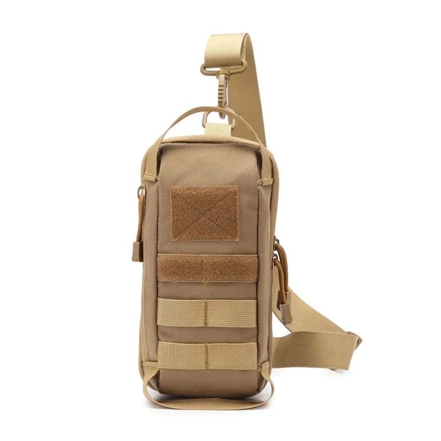Tactical Chest Bag for Men Military Waterproof Shoulder Sling Pack for Outdoor Hiking Camping Hunting Trekking Travelling Zen fit plus