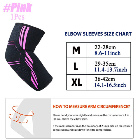 Elbow Support Elastic Gym Sport Elbow Protective Pad Absorb Sweat Sport Basketball Volleyball Tennis Arm Sleeve Elbow Brace Zen fit plus