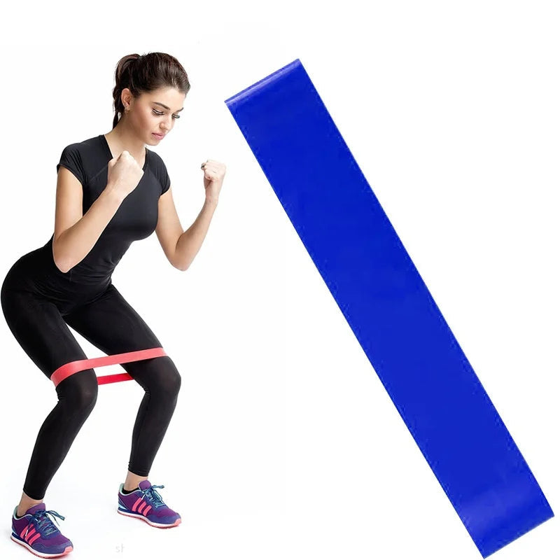 Various Color Yoga Sport Resistance Bands gym equipment TPE Home Fitness Elastic Bands Pilates strength training   workout Zen fit plus